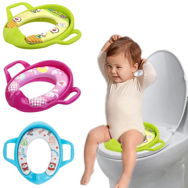 Childern soft baby toilet for male and female baby toilet training toilet chair