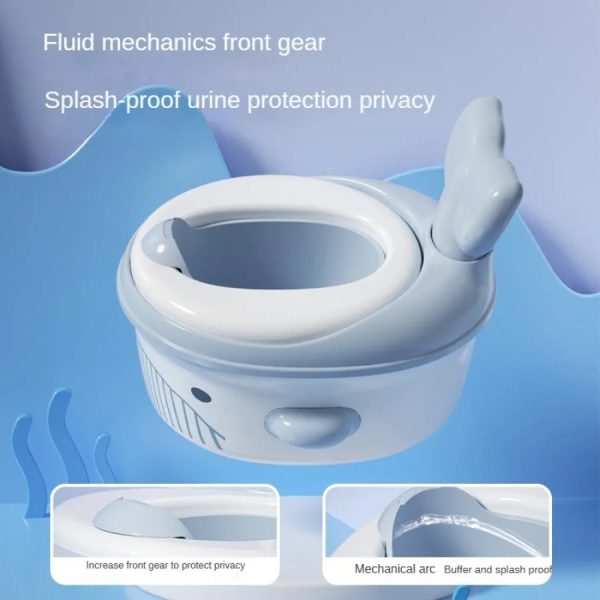Potty training seat with a removable insert for easy cleaning